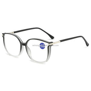 <span class=keywords><strong>Gafas</strong></span> <span class=keywords><strong>de</strong></span> Lectura <span class=keywords><strong>Modernas</strong></span> para Mujer, Venta al por Mayor <span class=keywords><strong>de</strong></span> Fábrica China, Montura Grande, Anti Luz Azul, <span class=keywords><strong>Gafas</strong></span> para <span class=keywords><strong>Presbicia</strong></span> en Monturas Blancas y Marrones - Product Image 1