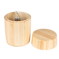 Ensemble de barman avec shaker à cocktails en acier inoxydable, boîte de rangement en bois, pilon, pince à glace, doseur et passoire pour bar et soirées