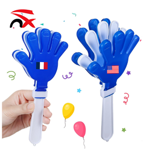Gants à claquettes personnalisés Nuoxin pour événements sportifs, cadeaux, bruiteurs, gants à claquettes joyeux avec bannière de drapeau - Product Image 6