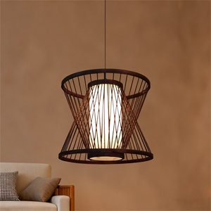 Lampes suspendues modernes faites à la main <span class=keywords><strong>en</strong></span> <span class=keywords><strong>rotin</strong></span> plafonnier <span class=keywords><strong>en</strong></span> bois <span class=keywords><strong>suspension</strong></span> lanterne <span class=keywords><strong>en</strong></span> bambou <span class=keywords><strong>suspension</strong></span> pour la décoration intérieure éclairage - Product Image 1