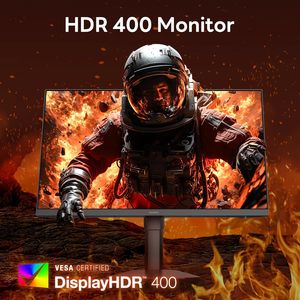KOORUI <span class=keywords><strong>Monitor</strong></span> Gaming de 25 pulgadas 1ms 320Hz <span class=keywords><strong>Monitor</strong></span> HDR400 IPS Pantalla Inclinación <span class=keywords><strong>Vertical</strong></span> Altura ajustable G2511E - Product Image 3