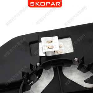 Skopar – lentille de rétroviseur pour Ford F150 2015 – 2020, vitre de remplacement côté droit et gauche, ABS noir, nouveau - Product Image 1