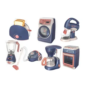 סימולציה חשמלי מכונת כביסה מטבח מיקסר מים Dispenser בלנדר ילדים מיני בית מכשיר להעמיד פנים לשחק צעצועים