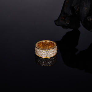 <strong>Moissanite</strong> <strong>Ring</strong> for <strong>Men</strong> 925 Silver Fashion <strong>Ring</strong> Hot Sale Hip-Hop Trend Factory Luxury Jewelry Hip Hop Fashion <strong>Rings</strong> - Product Image 3