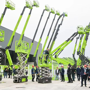 इलेक्ट्रिक स्पाइडर बूम लिफ्ट zx23e <span class=keywords><strong>23m</strong></span> ऊंचाई 48v बैटरी हाइड्रोलिक हवाई मंच - Product Image 5