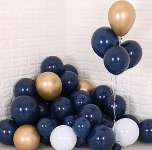 批发多色10英寸100件一包派对气球结婚生日装饰乳胶气球