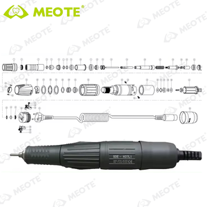 Foshan Meite dentista scegliere micromotore portatile 35000rpm/45000RPM laboratorio dentale Amarathonon manipolo SDE-H37L1 - Product Image 5