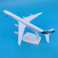 Modèle d'avion Airbus A340 Protype 20 cm, échelle 1/400, en alliage, pour cadeau promotionnel