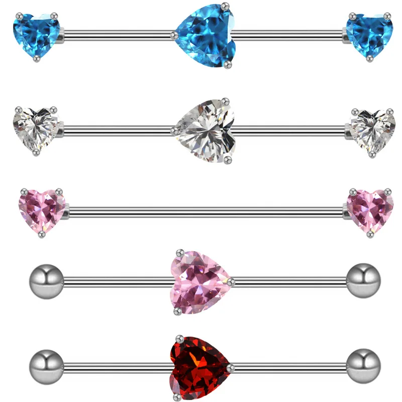 High Quality PVD Plated Tongue Piercing