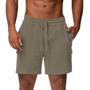 Short de course décontracté pour homme en polyester et coton avec logo personnalisé du fournisseur - Product Image 6
