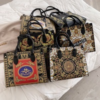 Sac à main de luxe à imprimé d'animaux pour femmes, fourre-tout de marque célèbre, pochette de styliste classique, carré croisé
