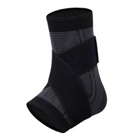 Attelle de cheville unisexe avec sangle de compression réglable pour le basketball, la course à pied et le fitness - Stabilisateur professionnel de la cheville pour la prévention des blessures