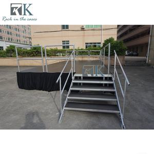 เวทีอะลูมิเนียมปรับความสูงได้สำหรับงานอีเวนต์โชว์ติดตั้งเวทีได้อย่างรวดเร็ว - Product Image 6