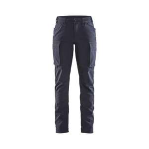 BLAKLADER - 717725138600D25 Women’s <b>Softshell</b> winter Service <b>trousers</b> Dark navy blue - EAN 7330509808368 <b>WORK</b> <b>TROUSERS</b> - Product Image 1