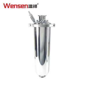 वॉन्सेन 304 स्टेनलेस स्टील त्वरित-फिट सीधे-फिट के माध्यम से माइक्रोपोरस पाइपलाइन फिल्टर और 226 कनेक्शन के साथ - Product Image 1