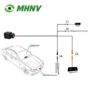 กล้องอินฟราเรดติดรถยนต์ ระบบภาพความร้อน มองเห็นในเวลากลางคืน ติดตั้งง่าย มาตรฐาน IP67 ความละเอียดสูง - Product Image 1
