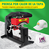 2023 Presse à chaud pour casquette et chapeau Maquina Automatic De Prensa De Calor De Tapas