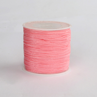 XuQian 72 # fil de jade artisanat queue de rat chaîne Nylon daim artisanat fil pour bijoux à bricoler soi-même 0.8mm