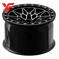 Jantes Beadlock forgées sur mesure en alliage d'aluminium 6061T6 Yugole 20X10.5J, jantes forgées 5X112 pour Audi Rs6 C7 2015, BMW M3 M4 Drag Pack