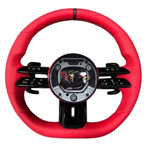 Pour <span class=keywords><strong>Mercedes</strong></span> Benz C63 Amg Volant A220 W176 W205 W212 W222 W204 W218 W463 W464 W205 W44 E63 Prise en charge de la personnalisation - Product Image 4