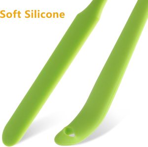 One-Piece Long Handle Silicone Spatula-Multi-Purpose Scraper for Baking Mixing Flour Butter Jam Cake Icing Dishwasher Oven Safe - Product Image 3