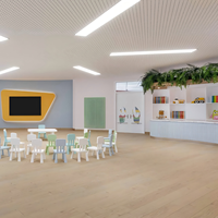 Panneau acoustique micro-perforé en placage de bois coloré de qualité supérieure, classe ignifuge, haute réduction du bruit, salon, chambre à coucher, moderne