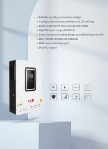Système solaire hybride SKE 4,2 kW, contrôleur solaire MPPT 20A, entrée AC 220-230V, 4,2 kW 24V, onduleur hybride à onde sinusoïdale pure - Product Image 4