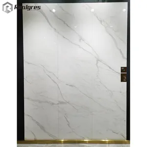 Cheap 60x120cm White Carrara Glazed Living Room Ceramic Flooring Tile Prices