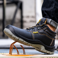 Chaussures de sécurité pour hommes avec semelle anti-choc épaissie, anti-perforation, doublure isolante contre le froid, pour travaux en extérieur dans les carrières à basse température