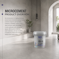Microciment Clean-Line sans effort pour les murs intérieurs minimalistes et les sols de galerie dans des tons neutres purs