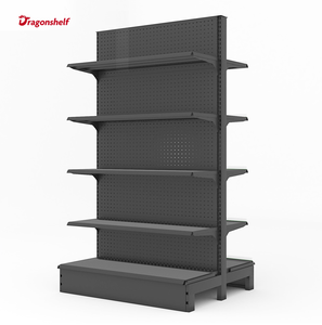 Hardware Supermercado Estantes <span class=keywords><strong>de</strong></span> metal Alambre Back Shop Fruit Book Heavy Duty Estantería Estante <span class=keywords><strong>de</strong></span> exhibición <span class=keywords><strong>de</strong></span> productos - Product Image 5