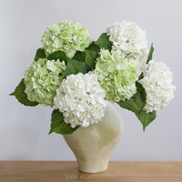 Flor de Hortensia Realista Hecha a Mano con Tacto Natural, Duradera y Ecológica para el Año Nuevo Chino