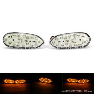ไฟเลี้ยว LED สำหรับซูซูกิ จีเอสเอ็กซ์-อาร์ 600/750/1000 รถจักรยานยนต์ ไฟส่องสว่าง กันน้ำ ติดตั้งง่าย ใช้แทนไฟเดิมได้ - Product Image 5