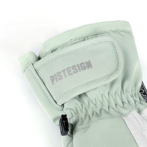 <span class=keywords><strong>Thinsulate</strong></span> cách nhiệt không thấm nước Kid Găng tay ngoài trời Găng tay thể thao găng tay trẻ em da găng tay với zip - Product Image 4