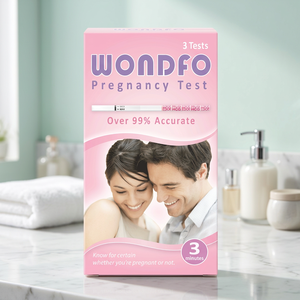 Test de grossesse à usage unique fabriqué en Corée, 3 bandelettes - Product Image 3