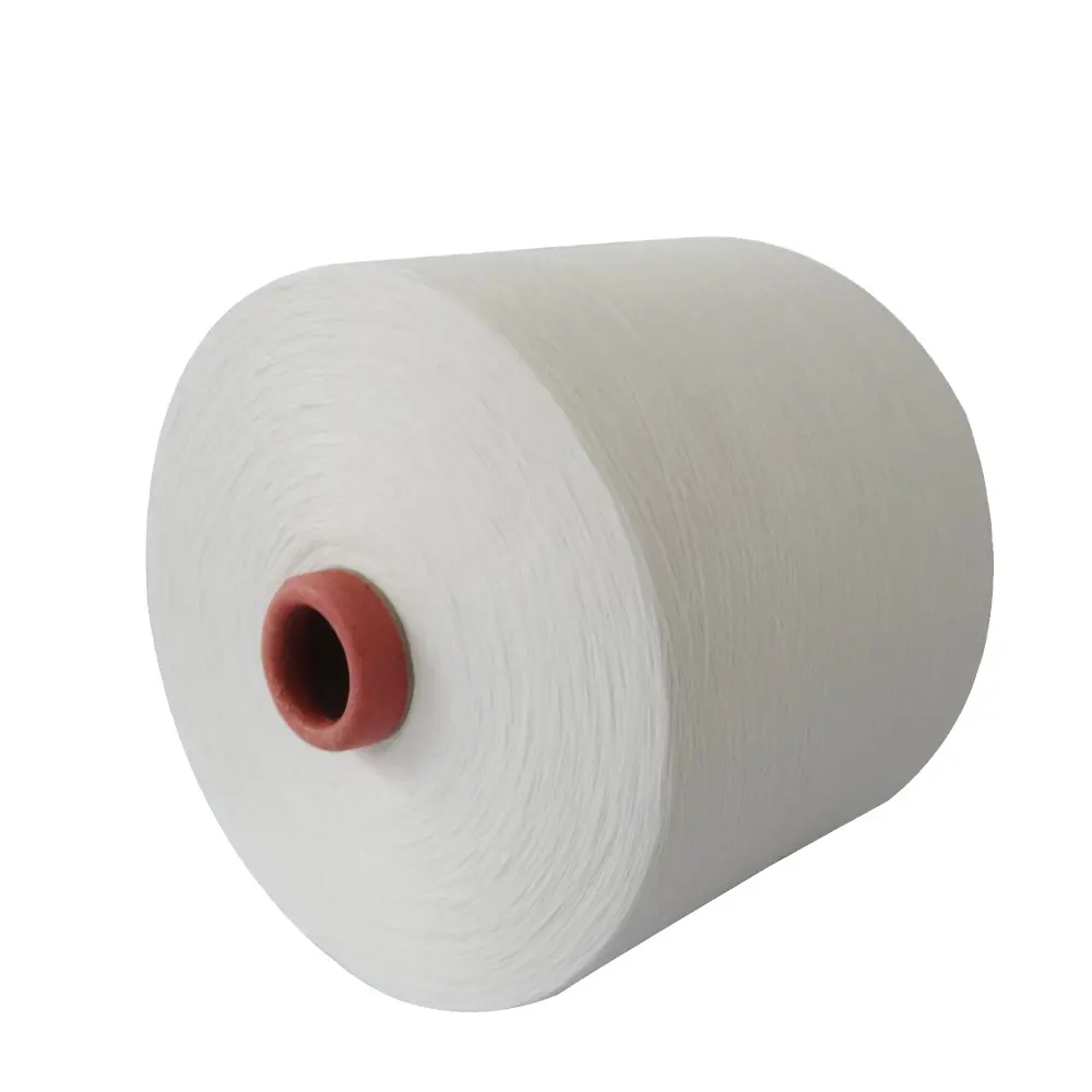 40S spun polyester thread spun yarn 100% polyester spun yarn for weaving