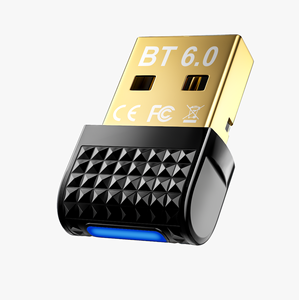 <strong>USB</strong> <strong>Bluetooth</strong> <strong>Adapter</strong> for PC 6.0 Dongle Receiver with EDR &amp; BLE Plug &amp; Play Works with Headphone/Keyboard/Mouse/Speaker/Printer - Product Image 4