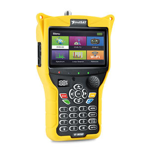 Receptor de TV de plástico de alta definición, <span class=keywords><strong>Combo</strong></span> digital profesional, FindSAT, compatible con DVBS, S2, T2 C, AHD, 8MP, equipo CCTV, molde privado - Product Image 1