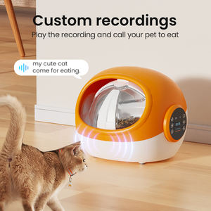 OEM/ODM 안티 스내치 칩 인식 멀티 고양이 자동 피더 타이밍 원격 제어 애완 동물 고양이 먹이 - Product Image 3