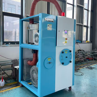 Déshumidificateur industriel Mitex à rotor en nid d'abeille à faible point de rosée, capacité de 400 kg, débit d'air de 400 m/h, système de séchage en plastique, injection
