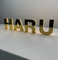 Lettres lumineuses LED RVB à intensité variable certifiées CE pour la signalisation publicitaire, les hôpitaux