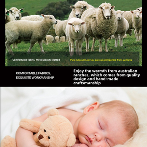 Échantillon de support pour vente en gros d'usine : Ensemble de housses de pommeau de levier de vitesse et de frein à main en laine de mouton australienne, résistant au froid hivernal - Product Image 3