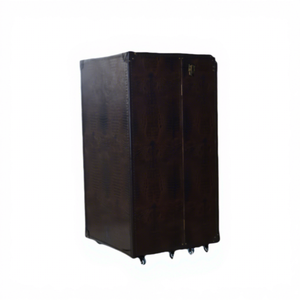 خزانة رفوف خشبية عتيقة من نوع ODM لعرض المطبخ المنزلي غرفة المعيشة خزانة بار محمولة من المجموعة القديمة - Product Image 5