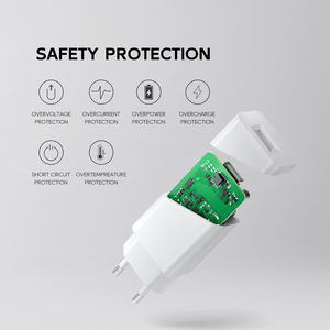 Bộ sạc tường 5V 1A và 5V 2A, bộ điều hợp USB với loại phích cắm EU, được chứng nhận với CE và RoHS - Product Image 2