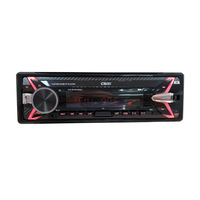 1 Din Audio de voiture TF double port USB 60mm de profondeur Fonction mains libres Transmetteur FM Amplificateur stéréo 1 an de garantie Lecteur MP3 de voiture