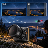 Caméra de drone FPV RunCam Phoenix2 Nite 1500TVL Vision nocturne Starlight Capteur 8 pouces Objectif M12 Certifié CE/FCC 5V-24V