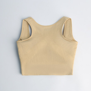 Women's Zip Front Closure <strong>Bras</strong> Wide Adjustable Straps <strong>No</strong> Underwire Compression Breathable Push-Up Logo Cup for Post Surgery Use - Product Image 5