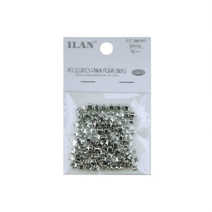 ILAN Star Strass 3x6mm Bianchi 8g Per Accessori Nail Art - Product Image 2