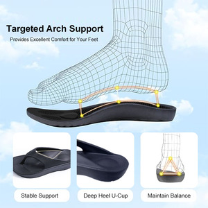 <span class=keywords><strong>Sandalias</strong></span> Ortopédicas para Mujer con Soporte de Arco, Chanclas de Recuperación, Suaves como una Almohada, Zapatos de Playa de Verano para <span class=keywords><strong>Hombre</strong></span> - Product Image 5