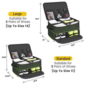 Waterproof Golf Trunk Organizer <b>Storage</b> with Separate Compartment Car <b>Storage</b> with 5 Separate Ventilated Compartment - Product Image 2